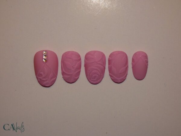 Exclusieve Custom Design Press-On Nagels - Aanbetaling